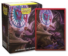 Dragon Shield 12077: Standard Brushed Art - Valentine Dragons 2022, 100ct box